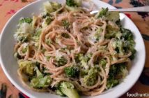 Spaghetti met broccoli, ansjovis, citroenrasp en rode peper Recept voor spaghetti met broccoli, ansjovis, citroenrasp en chilipeper