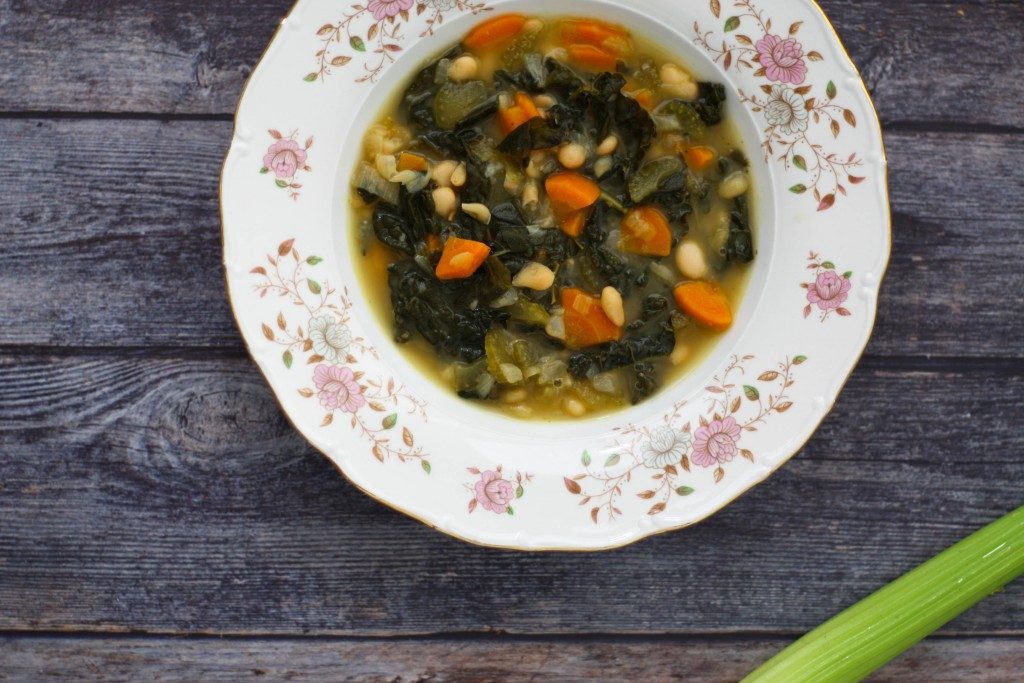 Toscaanse soep met cavolo nero en witte bonen