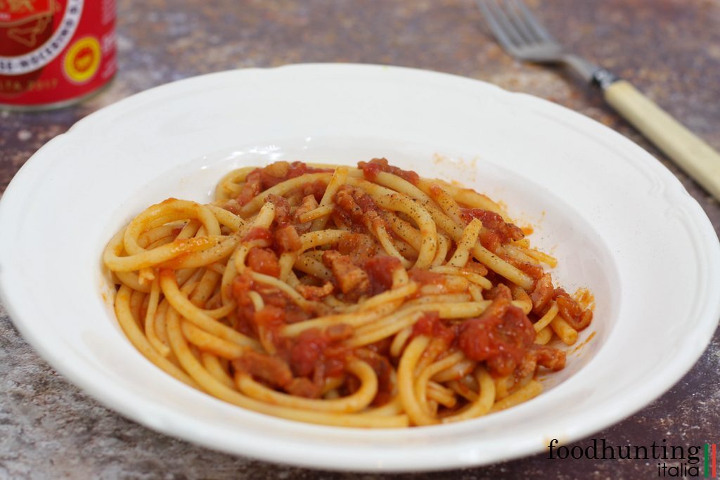 Bucatini all'amatriciana