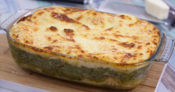Lasagne met zalm en broccoli Lasagne met zalm en broccoli
