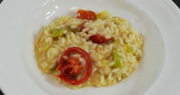 Risotto met gedroogde tomaten Risotto met gedroogde tomaten