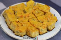 Pompoen frittata als vegetarische snack Pompoen frittata