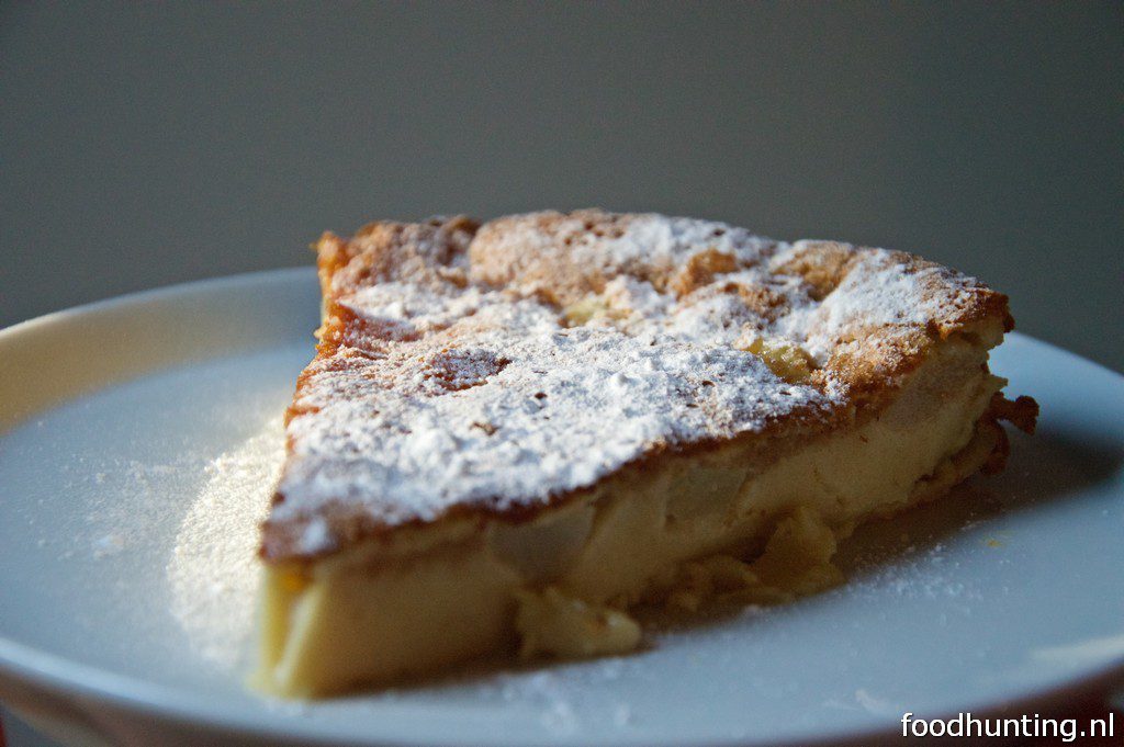 Eenvoudige perentaart (torta di pere)