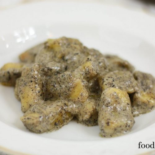 Gnocchi met truffelroomsaus - gnocchi di patate