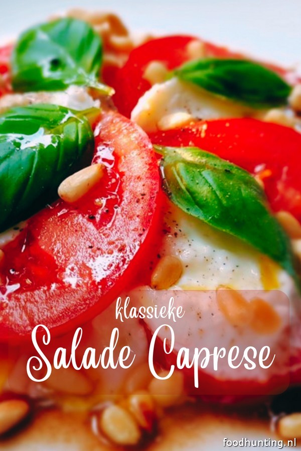 Klassieke salade caprese