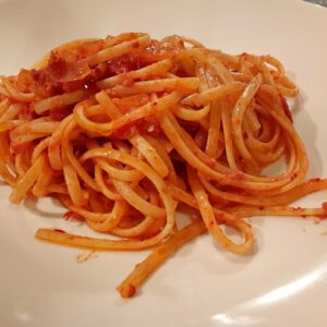 pasta met nduja