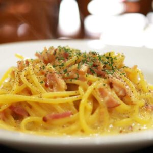 Pasta carbonara